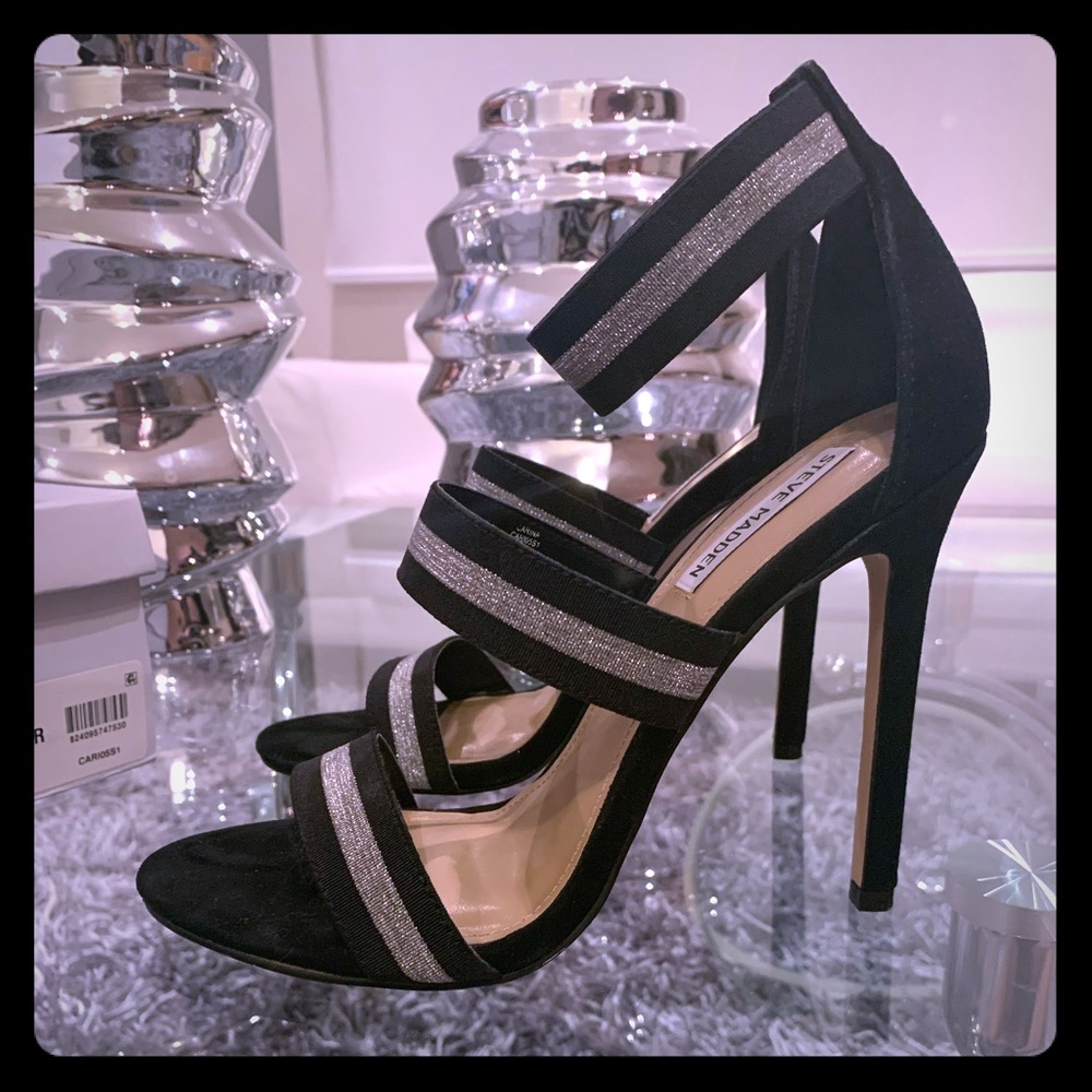 Steve Madden Carina triple strap sandals.